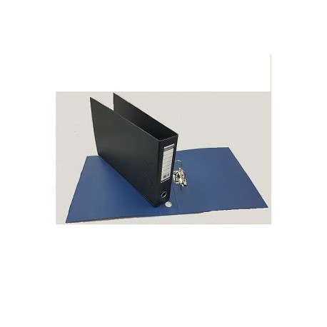 Database PVC Lever Arch File A3 3" Vertical Black/Blue