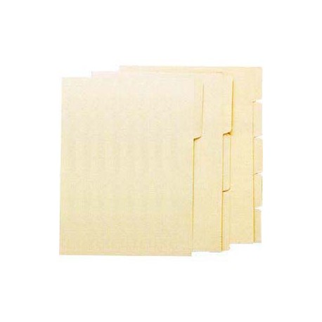 Manila Paper Folder A4 Beige 1-Step/2-Step/3Step