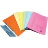74/D Paper Folder w/Fastener F4 Beige/Blue/Green/Orange/Pink/Yellow