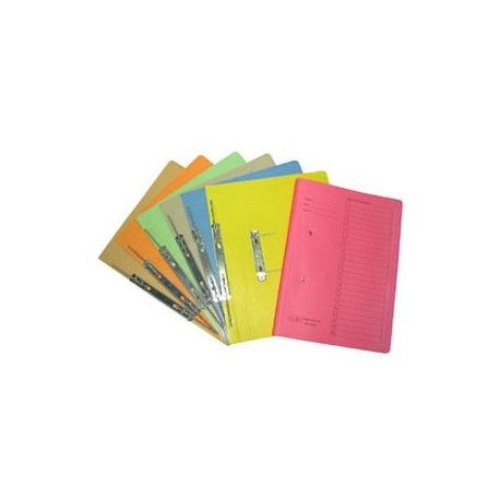 Mortar Board 紙質彈簧文件夾 F4 米/藍/綠/橙/粉紅/黃色