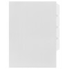 E-356 4 Layers Plastic Folder A4 Clear