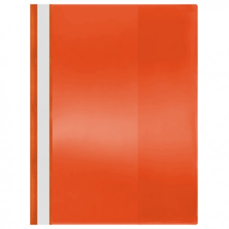 LW320 透明封面膠質文件套 A4 橙色