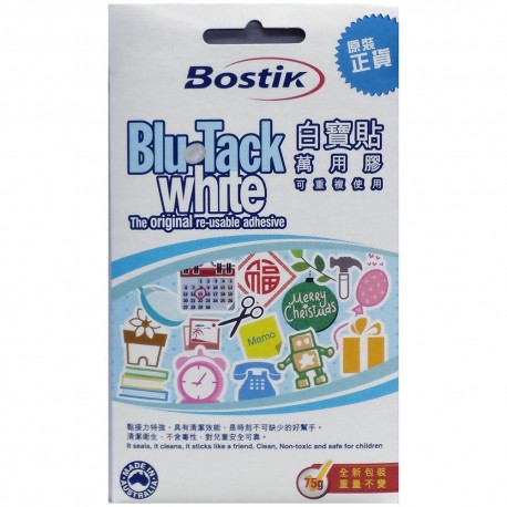 Bostik Blu-Tack Large 75g White