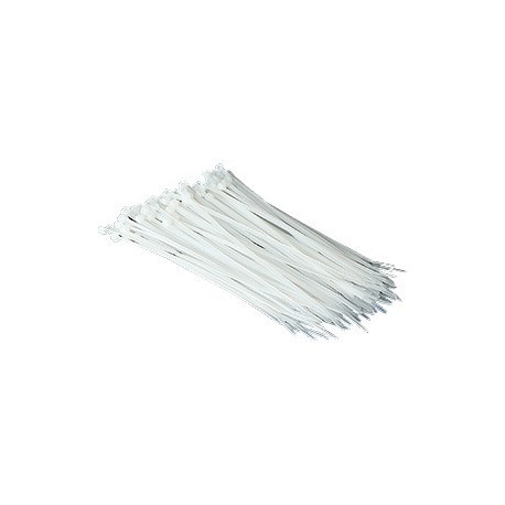 Cable Tie 12"x4.8mm 100's White