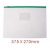 Zipper Clear Bag 375mmx270mm F4