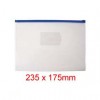 Zipper Clear Bag 235mmx175mm A5
