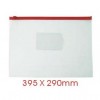 Zipper Clear Bag 395mmx290mm B4