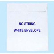 Envelope w/Glue 12"x16" White