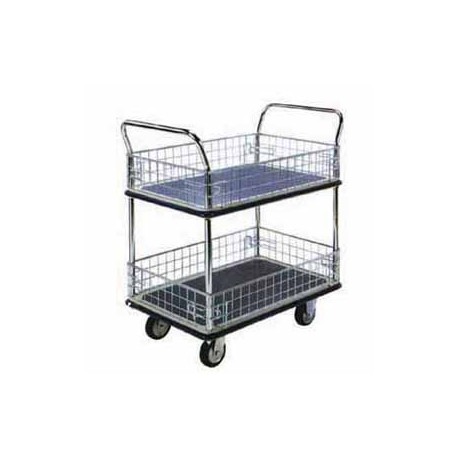 NF-327 Japan Double Deck Side Net Trolley 36.25"x24"x41"