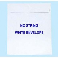 Envelope w/Glue 7"x10" White