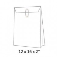 Expandable Envelope w/String 12"x16"x2" White
