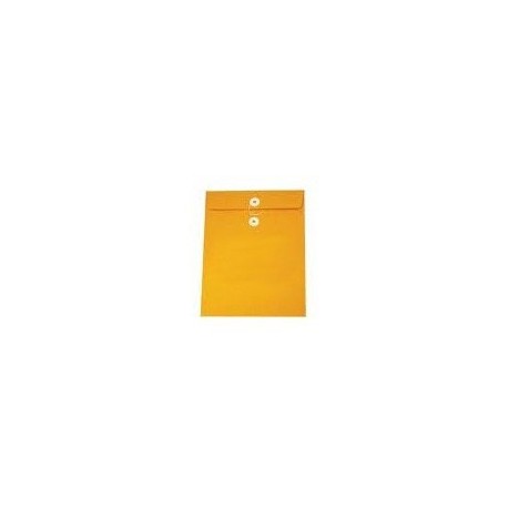 Expandable Envelope w/String 7"x10"x1.5" Golden Yellow