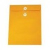 Envelope w/String 7"x10" Golden Yellow