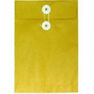 Envelope w/String 8"x11" Brown