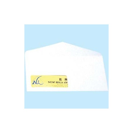 Envelope w/Window 4-3/8"x8-5/8" 500's White Horizontal