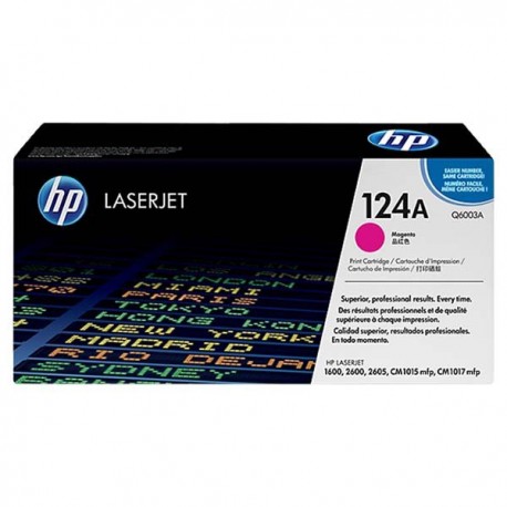 HP Q6003A 124A Toner Cartridge Magenta