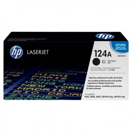 HP Q6000A 124A Toner Cartridge Black