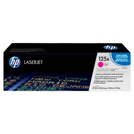 HP CB543A 125A Toner Cartridge Magenta