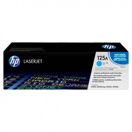 HP CB541A 125A Toner Cartridge Cyan