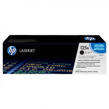 HP CB540A 125A Toner Cartridge Black