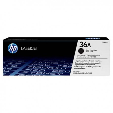 HP CB436A 36A Toner Cartridge Black