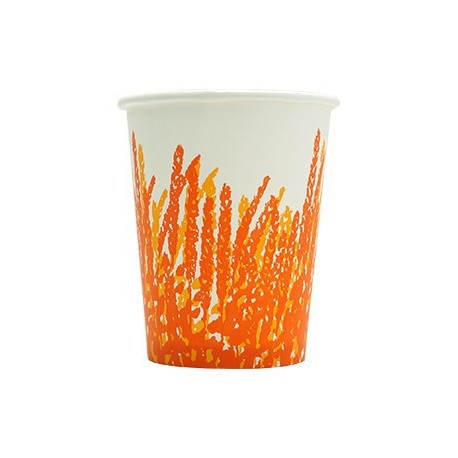 Hot Paper Cup 8oz 50's Printing Pattern