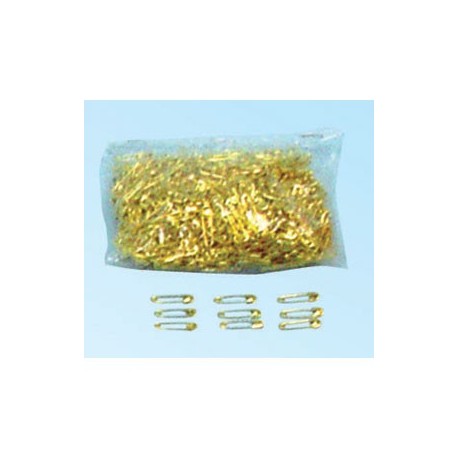 Safe Pin 3/4" 1000's Golden