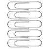 Round Jumbo Paper Clip 2" 51mm 100's