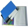 Database FT20 Clear Holder F4 20Pages Black/Blue/Grey