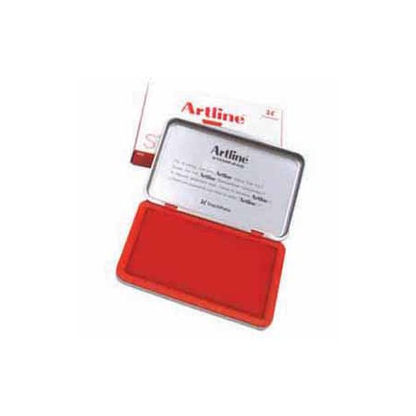 Artline No.0 Stamp Pad 55mmx90mm Red