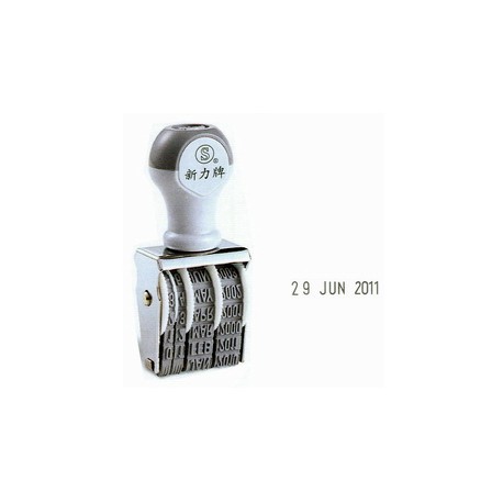 Shiny D5 Date Stamp 3mm