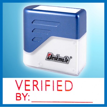 Deskmate KE-V02 VERIFIED BY: ________ Pre-Inked Chop