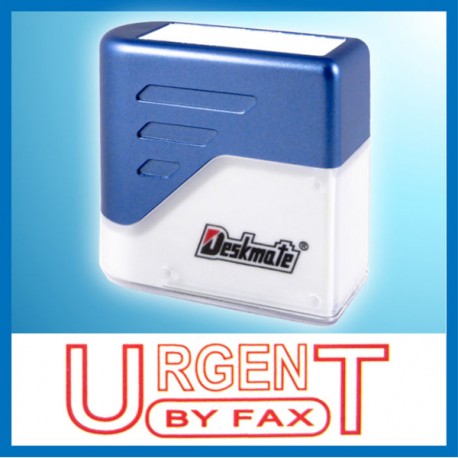 Deskmate KE-U04 URGENT BY FAX Pre-Inked Chop