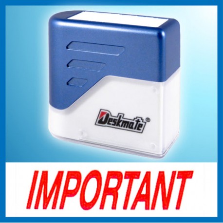 Deskmate KE-I02 IMPORTANT Pre-Inked Chop