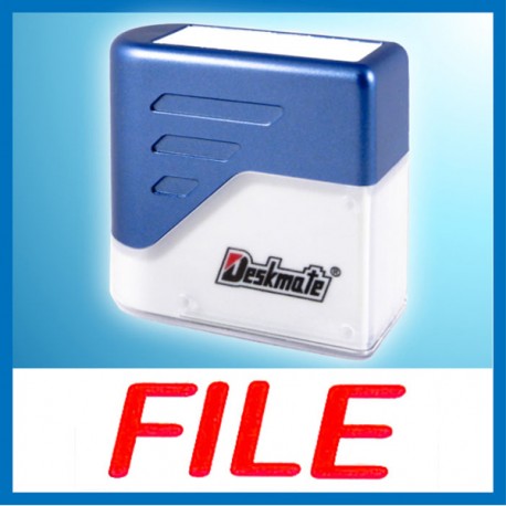 Deskmate KE-F02A FILE Pre-Inked Chop