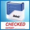 Deskmate KE-C19 CHECKED DATE/BY ________ Pre-Inked Chop