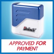 Deskmate KE-A07 APPROVER FOR PAYMENT Pre-Inked Chop