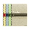 Gambol S5807 Twins Wire Ring Note Book A5 6"x8" 80Pages