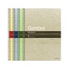 Gambol S6807 雙線圈筆記簿 B5 7吋x10吋 80頁 