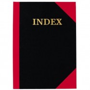 Rise Hard Cover Index Book A-Z 8"x13" 100Pages
