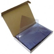Plastic Binding Cover F4 0.3mm 100Sheets Clear