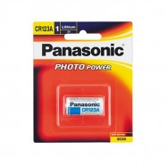 Panasonic 樂聲牌 CR123A 鈕型鋰電池 3V