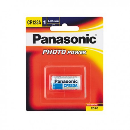 Panasonic CR123A Lithium Battery 3V