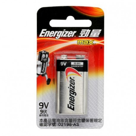 Energizer Alkaline Battery 9V