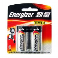 Energizer 勁量 鹼性電池 C 2粒