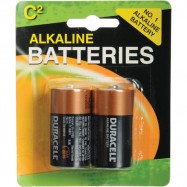 Duracell Alkaline Battery C 2pcs