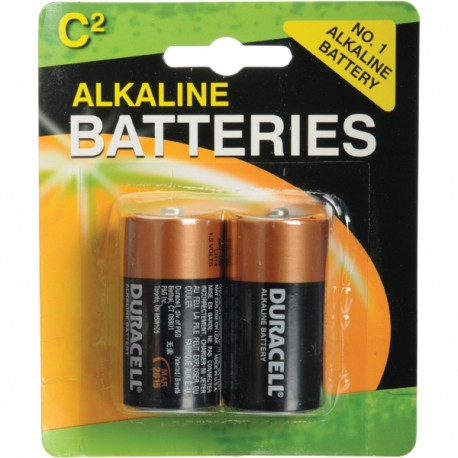 Duracell Alkaline Battery C 2pcs