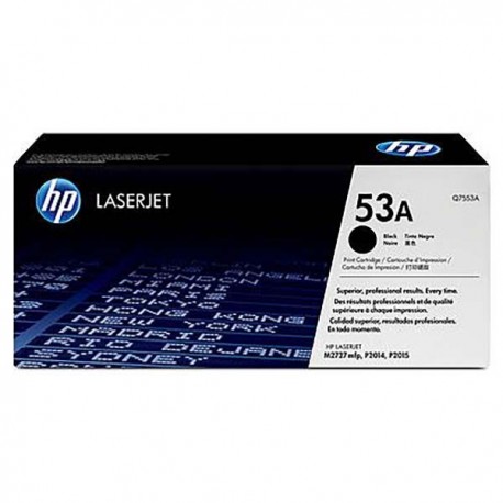 HP Q7553A 53A Toner Cartridge Black