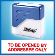 Deskmate KE-T07 TO BE OPENED BY ADDRESSEE ONLY Pre-Inked Chop