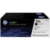 HP Q2612AD 12A Toner Cartridge Dual Pack Black